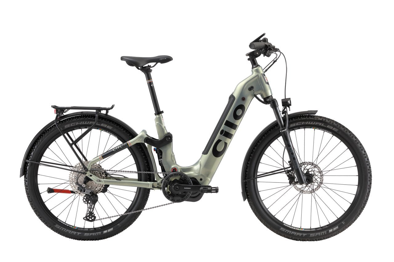 Cilo RIVERTOUR CTFL°06 Full-Suspension Step-Through eBike